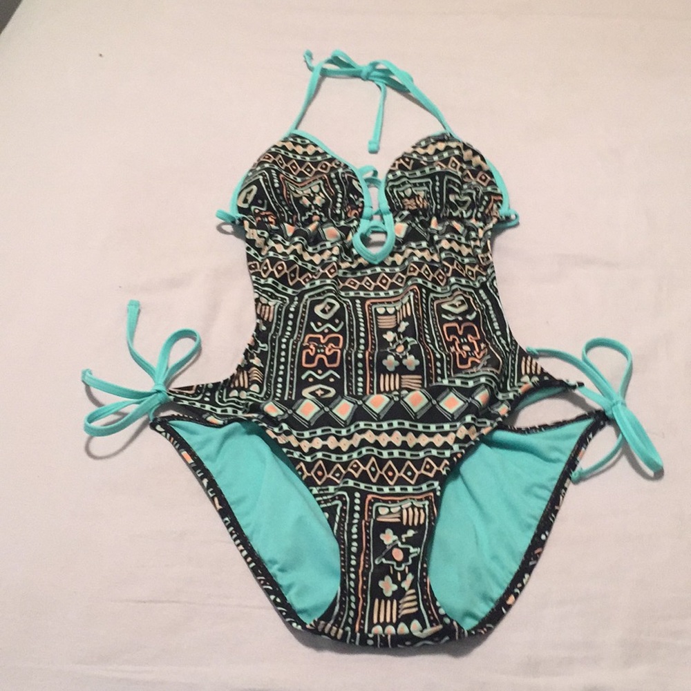 LA hearts monokini